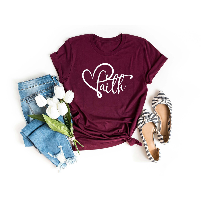 Faith Shirt, Faith Heart Shirt, Faith Heart, Heart Shirt, Love Faith Shirt, Jesus Love Shirt, Religious Shirt, Christian Shirt, New Shirt.jpg
