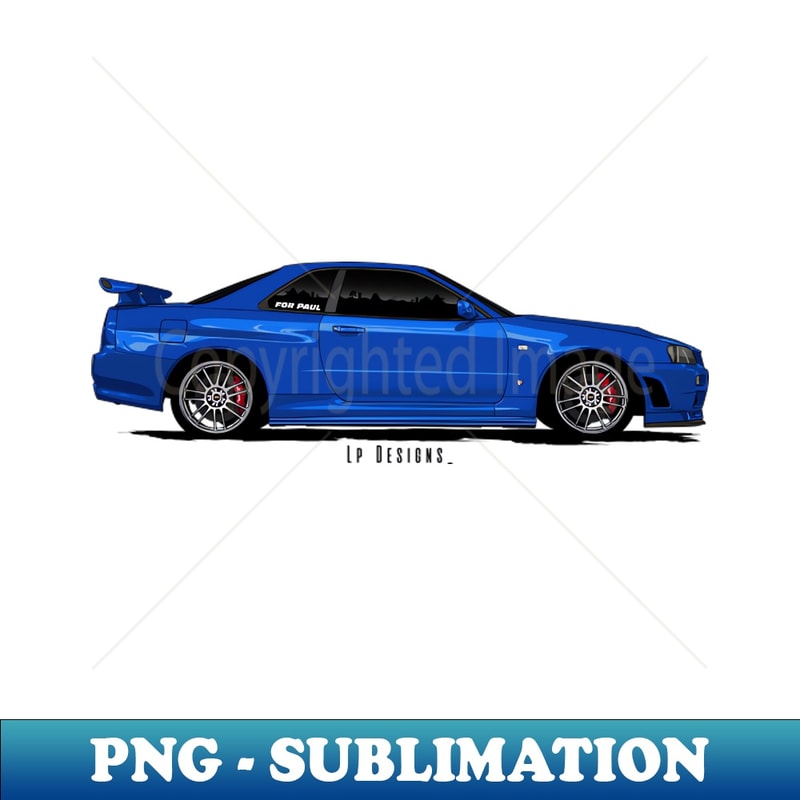 Skyline GTR R34 - Fast And Furious - PNG Transparent Digital | Inspire ...