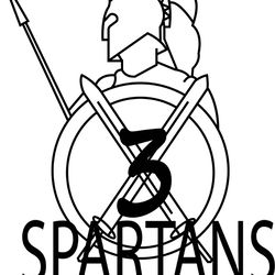 3 spartans vector file svg dxf eps png jpg file