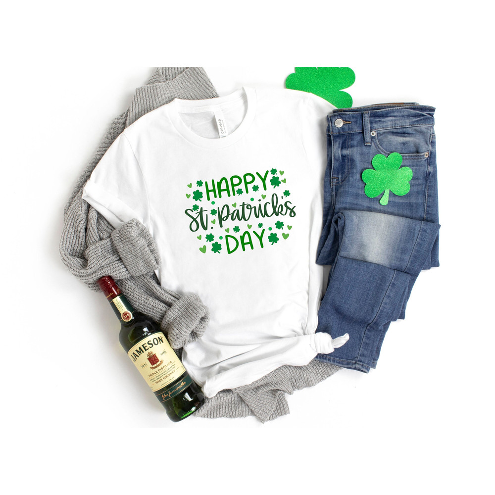 Happy St Patrick's Day Shirt, St Patrick's Day Shirt, St Patty's Shirt, Lucky Shirt, Luck of the Irish, Shenanigans, Cute St Patricks Shirt.jpg