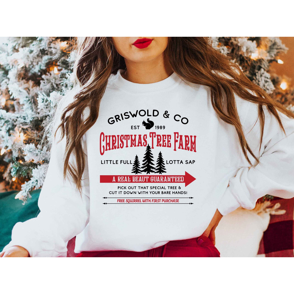 Griswold & Co Sweatshirt, Christmas Tree Farm Shirt, Christmas Shirt, Family Vacation Shirt, Family Christmas Tee, Griswold, Christmas Gift.jpg