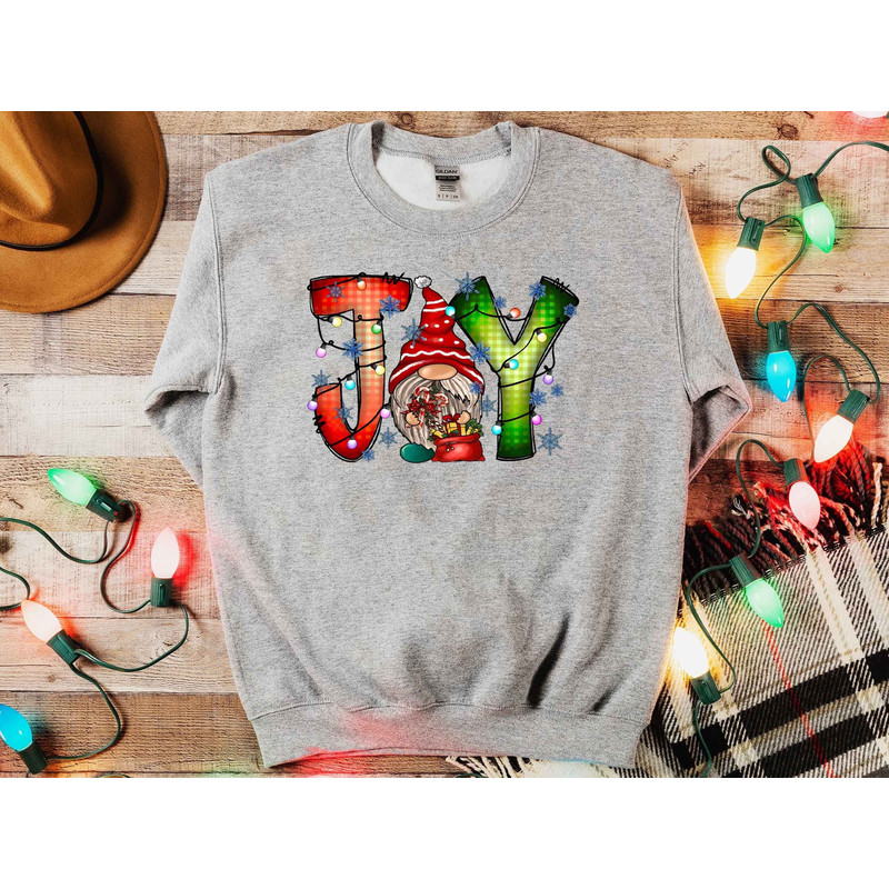 Joy Christmas Shirt, Gnomes Christmas T-shirt, Merry Christmas Tee, Gnomes Shirt, Xmas Family Shirt, Family Matching Christmas Outfit.jpg