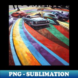 Chalk Race - Premium Sublimation Digital Download - Perfect for Sublimation Mastery