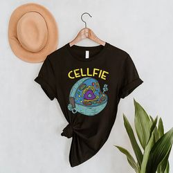 cellfie shirt, funny science shirt, gift for biologist, biology shirt, funny teacher shirt, science gift, microbiology s