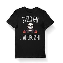 i can't i crossfit bio men's men's t-shirt