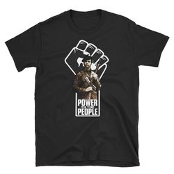 power to the people t shirt, huey p newton t shirt