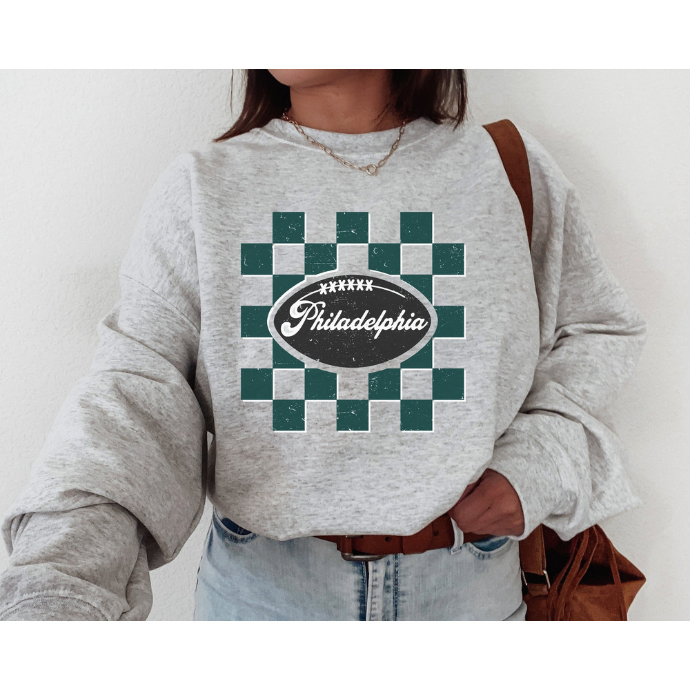 Eagle Sweatshirt, Retro Philadelphia Football Crewneck Sweatshirt  T-Shirt.jpg