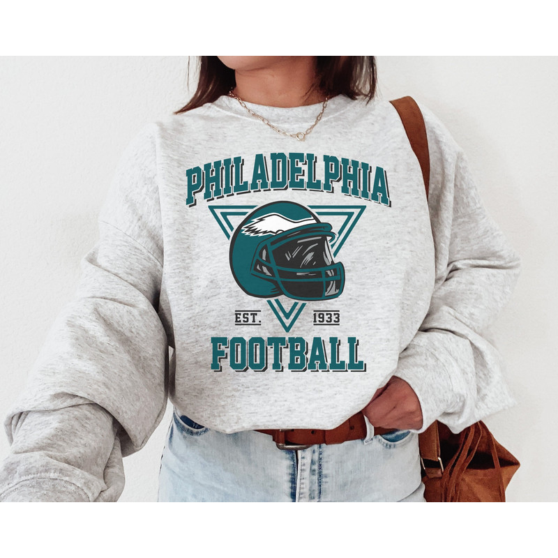 Eagle Sweatshirt, Vintage Philadelphia Eagle Crewneck SweatshirtT-Shirt.jpg