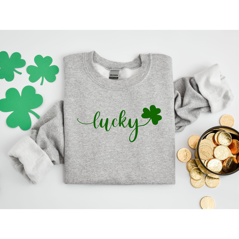 Lucky Shirt -Womens St Patricks Day Shirt - Womens St pattys day shirt-st pattys day women - st pattys day outfit-shamrock shirt- st paddys.jpg