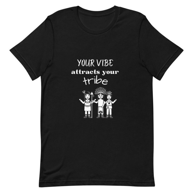 Positive Vibe Bella Canvas Short-Sleeve Unisex Cotton T-Shirt.jpg