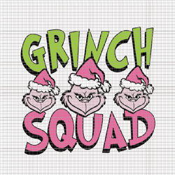 grinch squad svg, pink grinch svg, pink christmas svg, pink grinchmas svg, grinchmas svg, woman christmas svg, pink woma