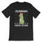 Flossing T-Rex T-Shirt Ugly Christmas Sweater Dinosaur With Santa Claus Hat Tee Unisex T-Shirt.jpg