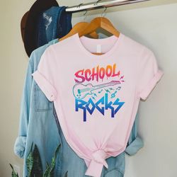 school rocks tshirt, back to school gift, boy school shirt,cute teaching tee,school shirt, school rocks outfit,teacher s
