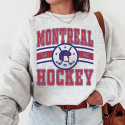 Montreal Canadien Sweatshirt, Vintage Montreal Canadien, Canadiens Sweater, Canadiens T-Shirt, Hockey Fan Shirt, Vintage