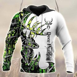 Deer Hunting 3D For Men And Women All Over Print Hoodies