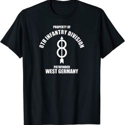 8th infantry division t-shirt