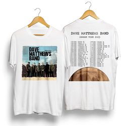 dave matthews band tee, dmb summer tour 2023, unisex music t shirt