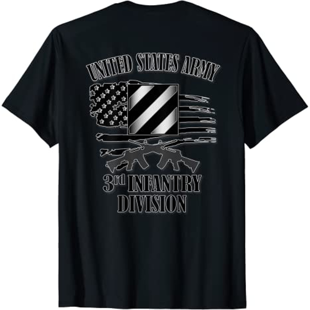 U.S. Army 3rd Infantry Division (Back Design) T-Shirt.jpg