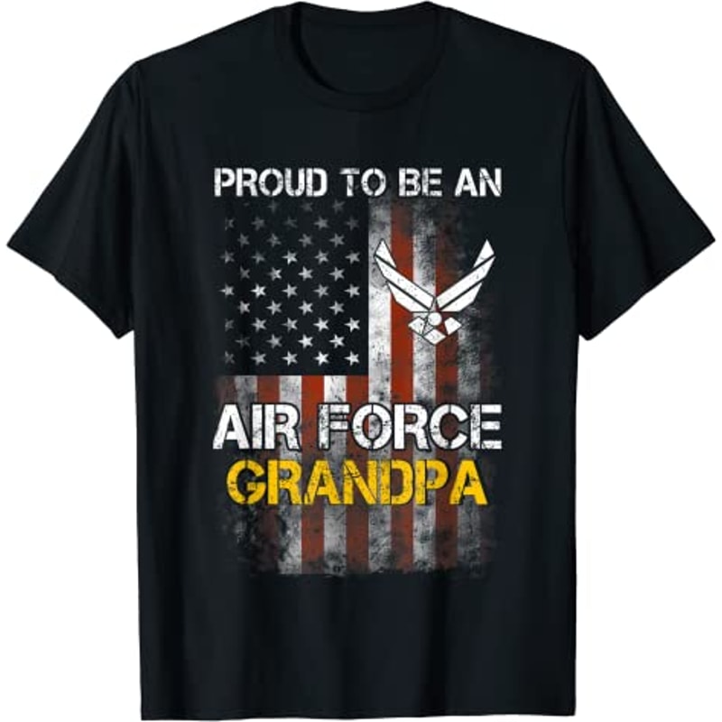 Proud Air Force Grandpa Funny American Flag T-Shirt T-Shirt.jpg