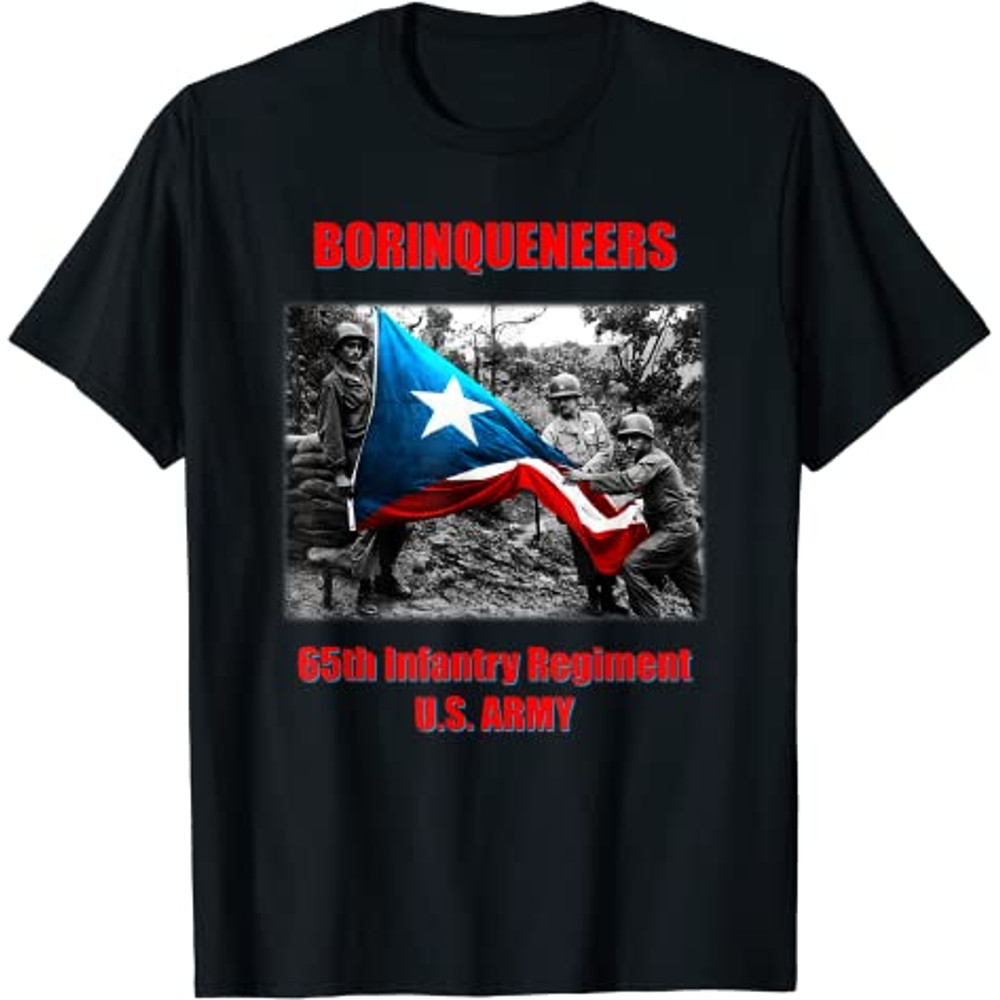 Borinqueneers 65th Infantry Regiment Puerto Rican Flag T-Shirt.jpg