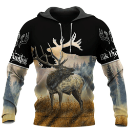 deer hunting 3d pp hoodie