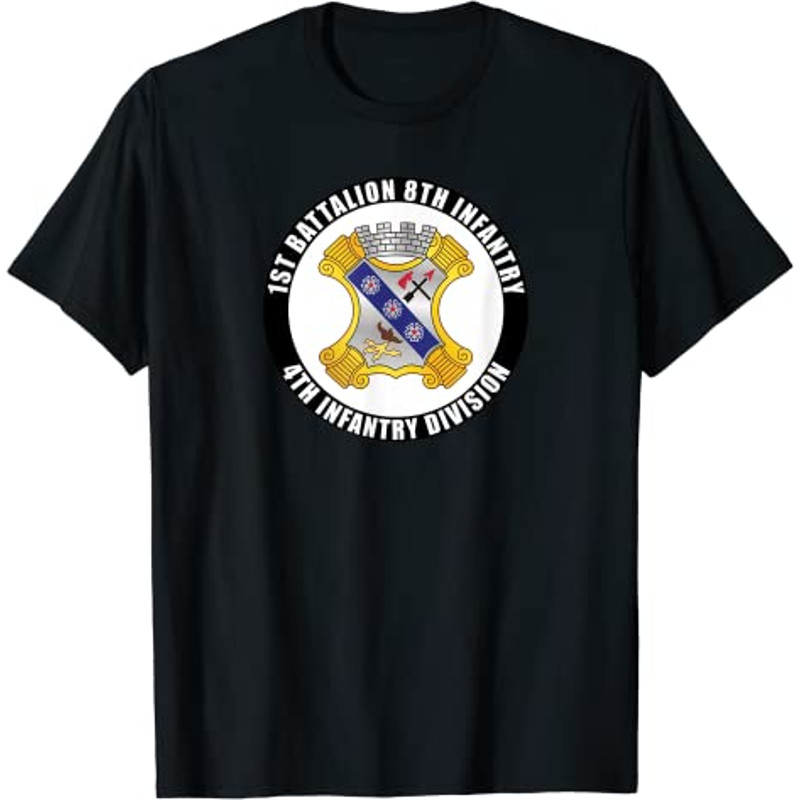 1st Battalion 8th Infantry 4th Infantry Division Veteran T-Shirt.jpg
