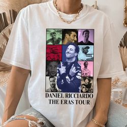 daniel ricciardo the eras tour shirt, unisex shirt, f1 driver