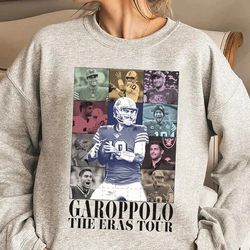jimmy garoppolo the eras tour shirt, vintage 90s football bootleg style t-shirt, garoppolo shirt