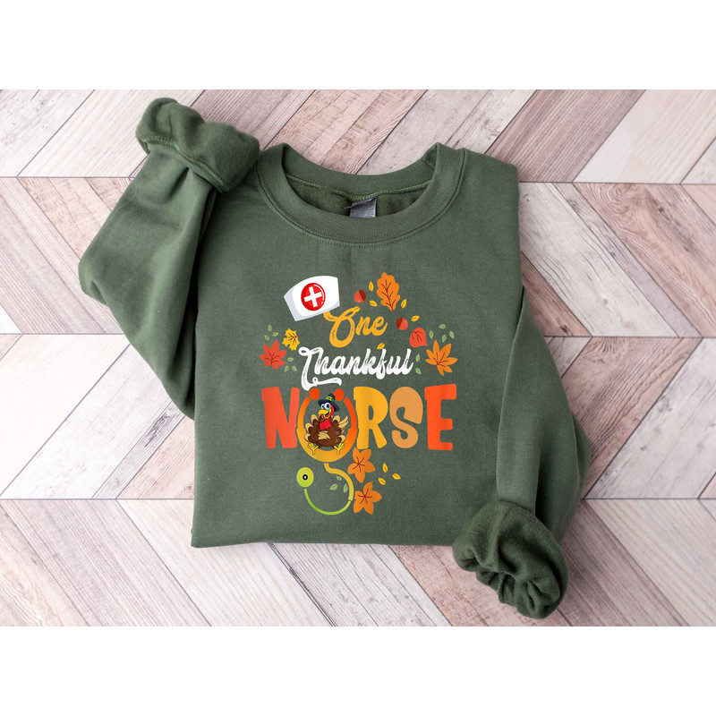 One Thankful Nurse Shirt,Thanksgiving Nurse Shirt,Rainbow Nurse Shirt,Nurse Turkey Shirt,Cute Thanksgiving Shirts,Shirt For Nurse,Nurse Gift.jpg