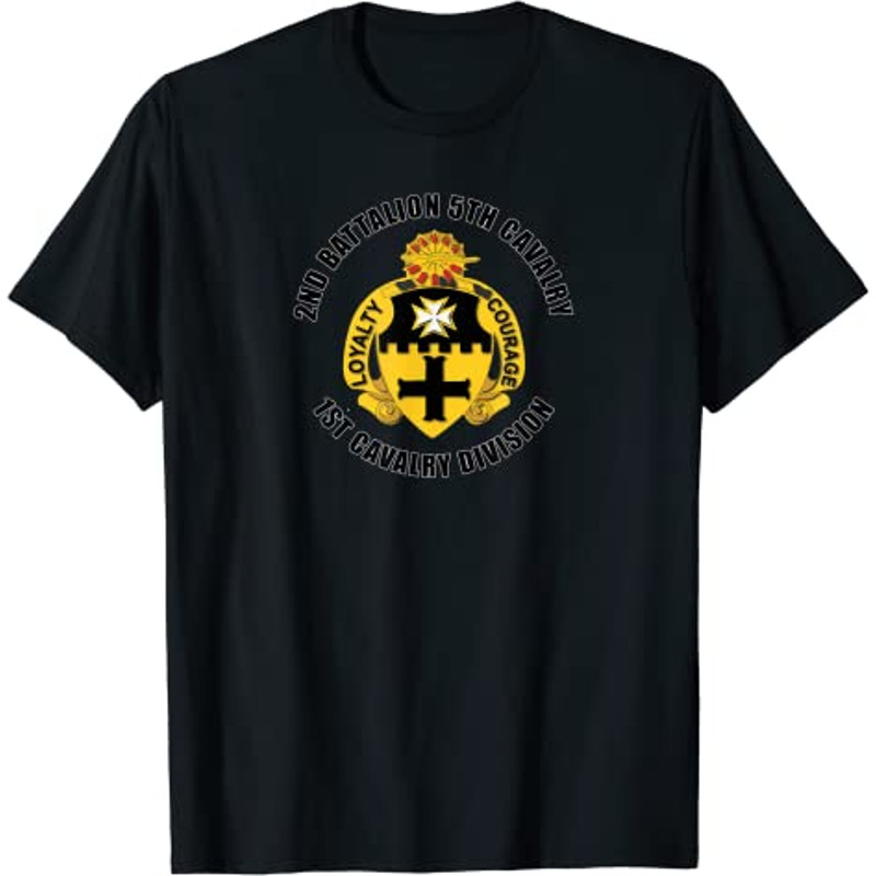 2nd Battalion 5th Cavalry 1st Cavalry Division Veteran Gift T-Shirt.jpg