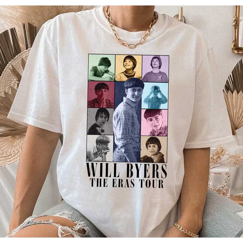 Noah Schnapp Shirt, Will Byers x Eras Tour Shirt, Vintage 90s, Shirt Lovers Gift for Fan, Noah Schnapp Actor Shirt, Hoodies.jpg
