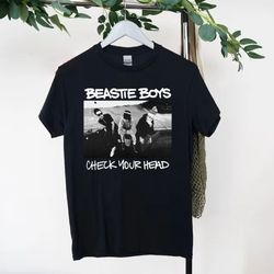 beastie boys check your head t shirt gift tee for men women unisex t-shirt