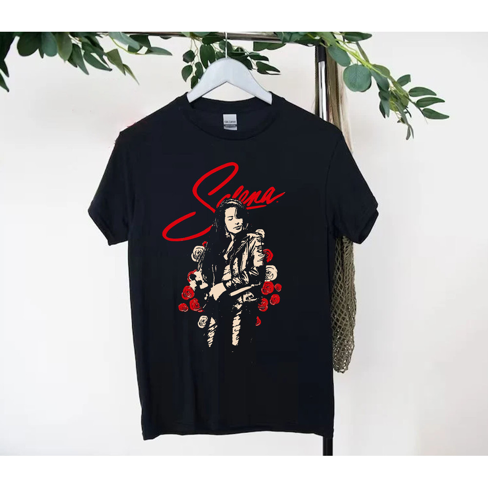Selena T-Shirt, Como La Flor Shirt, Selena Quintanilla Shirt, Selena Inspired TShirt.jpg