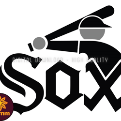 Chicago White Sox, Baseball Svg, Baseball Sports Svg, MLB Team Svg, MLB, MLB Design 81