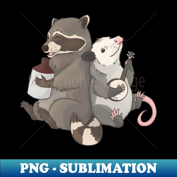 NL-39512_Opossum and a Racoon playing instruments 1419.jpg