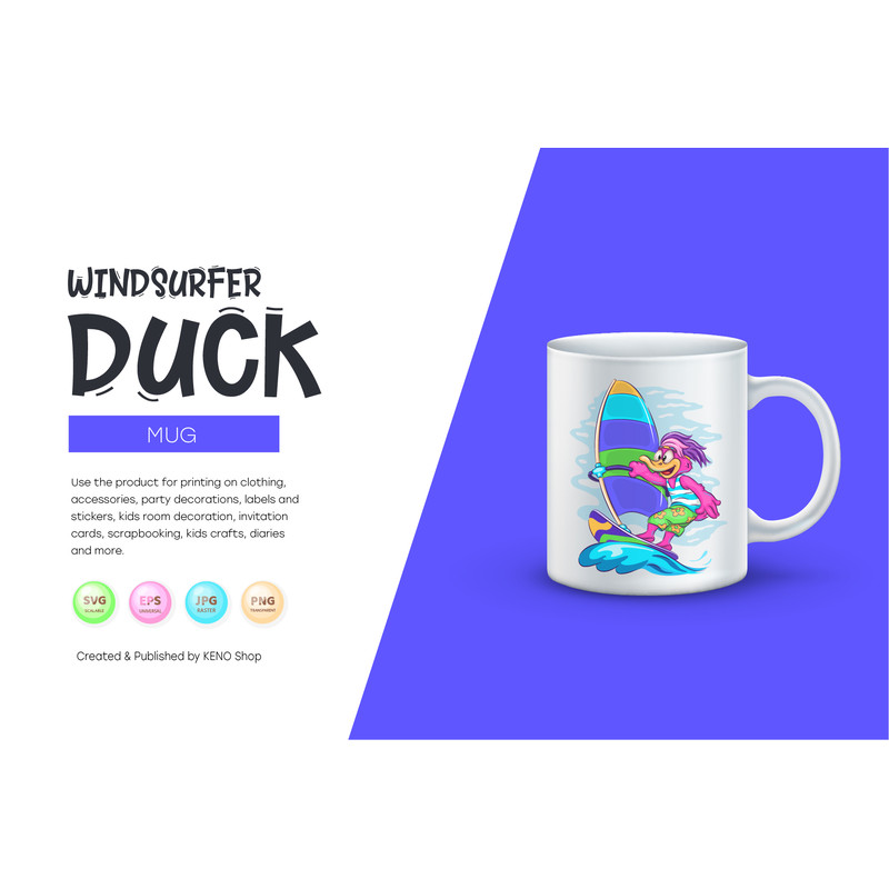 Cartoon Duck Windsurfer_preview_03_1.jpg