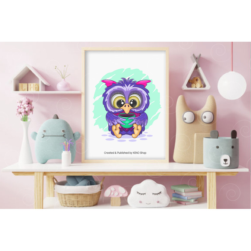Cartoon owl with a cup_preview_03_1.jpg