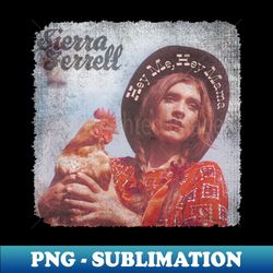 Vintage photo of Sierra Ferrel - High-Quality PNG Sublimation Download - Spice Up Your Sublimation Projects