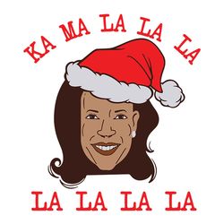 kamala la la la la svg, kamala harris christmas mr vice president svg, merry christmas svg, holidays svg