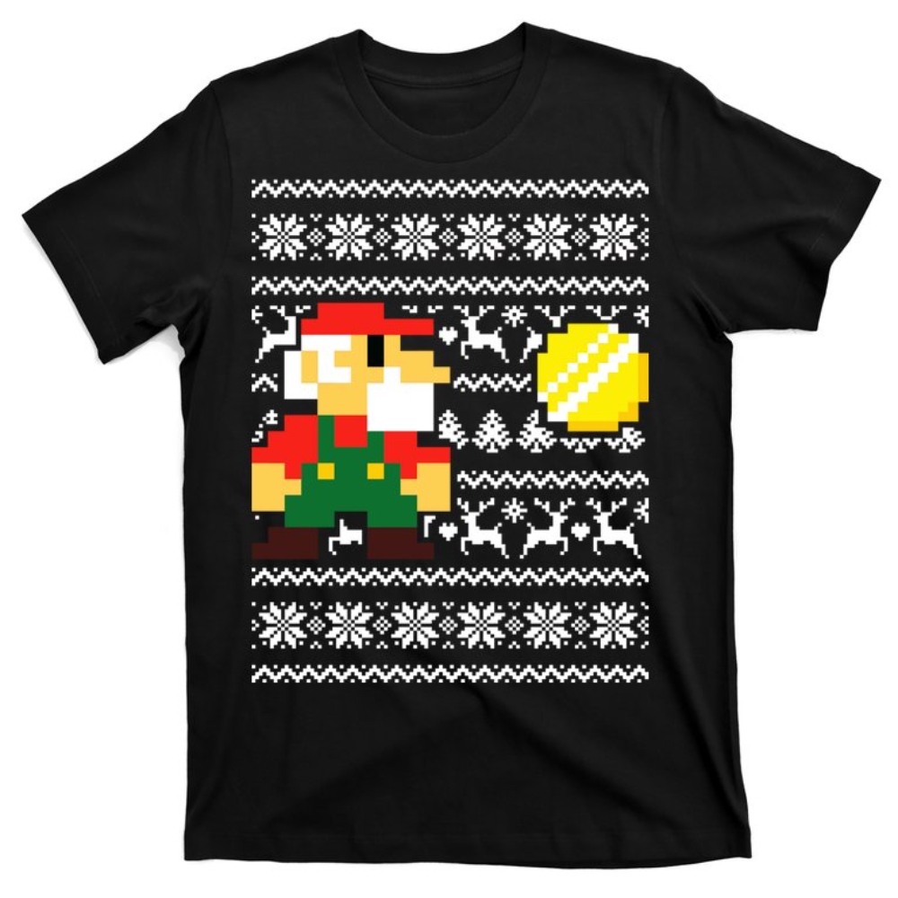 Retro Gamer Gaming Ugly Christmas T-Shirt.jpg