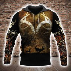 deer hunting all over printed hoodie ai120208