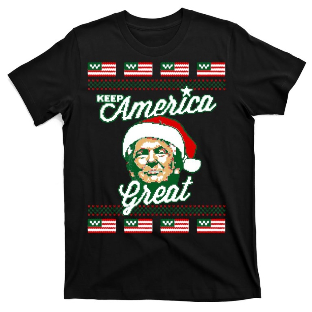 Keep America Great Ugly Christmas Sweater T-Shirt.jpg