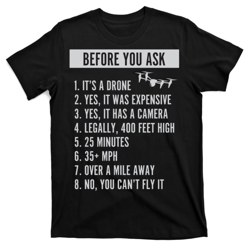 Before You Ask Drone Funny Drone T-Shirt.jpg