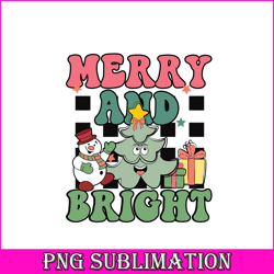 merry and bright svg