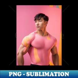 barbie ken asian - digital sublimation download file - enhance your apparel with stunning detail