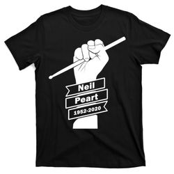 neil peart in loving memory greatest drummer t-shirt