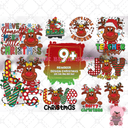 reindeer design christmas svg bundle, christmas svg , santa svg -pink bear shop