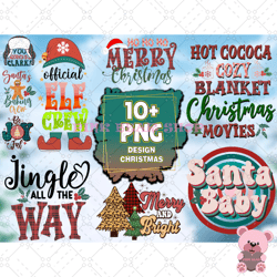 9 design christmas svg png bundle, christmas png, xmas png -pink bear shop