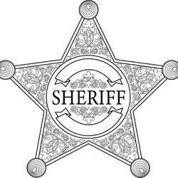 blank sheriff badge vector file 41 svg dxf eps png jpg file