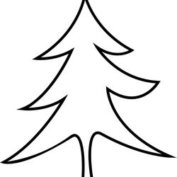 christmas tree line art vector file 3 svg dxf eps png jpg file